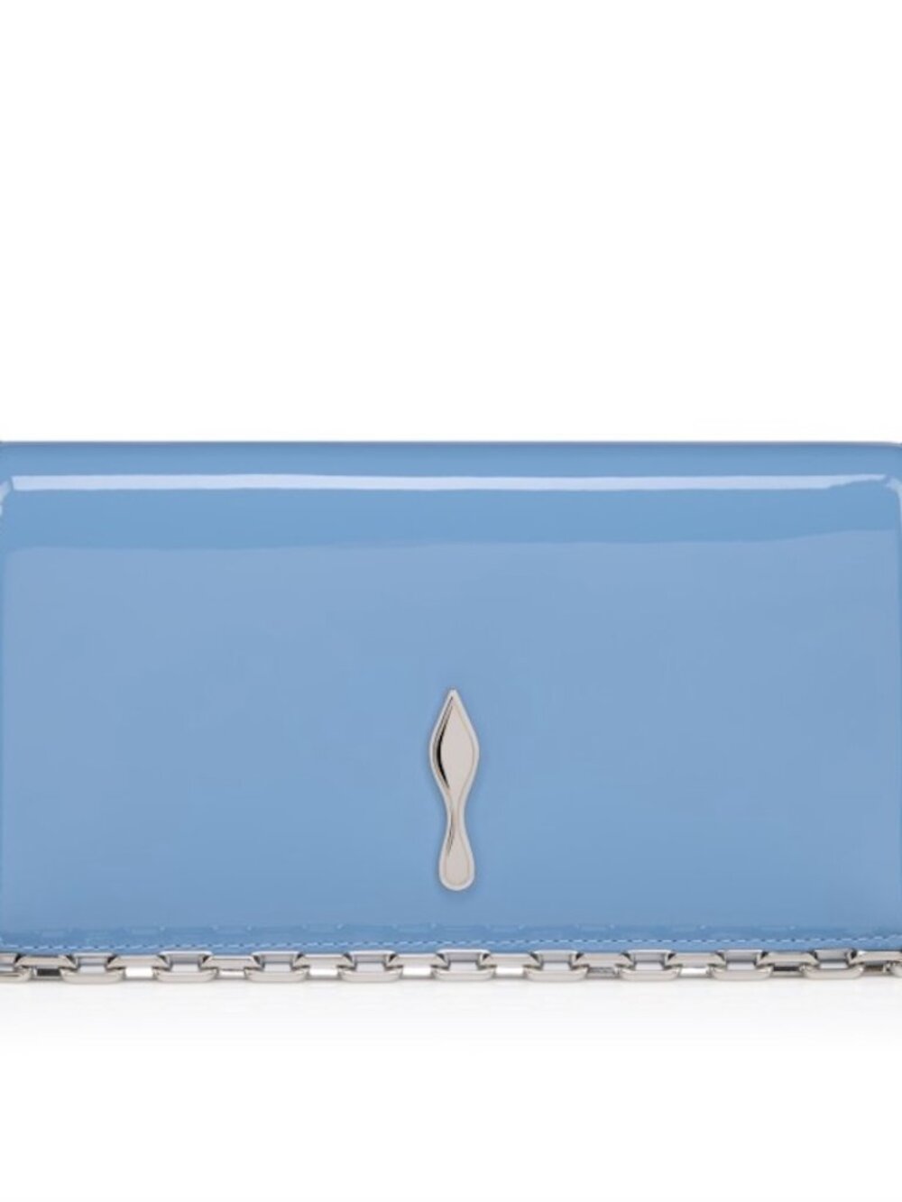 Christian Louboutin BETTINA Patent Leather Clutch Shoulder Crossbody Bag